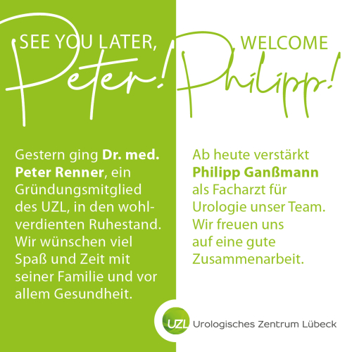 See you later, Peter - Welcome Philipp!